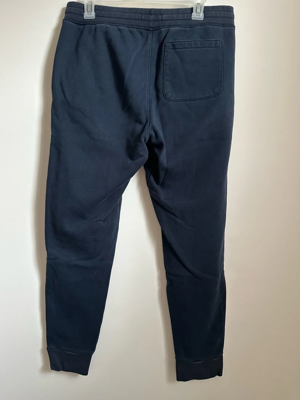 Banana Republic Navy Knit Jogger Pants Men’s Drawstring Stretch Size M